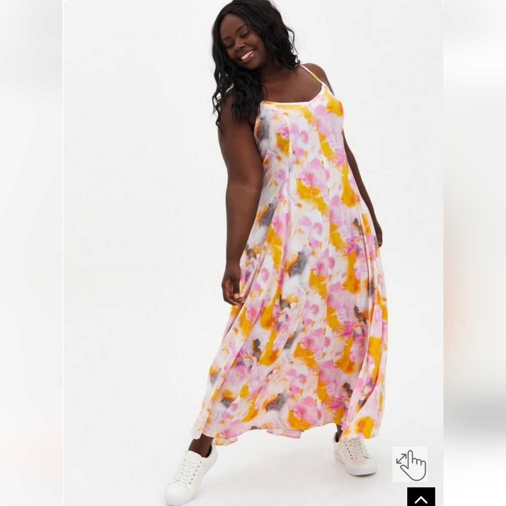 Tie-Dyed Torrid Maxi Dress